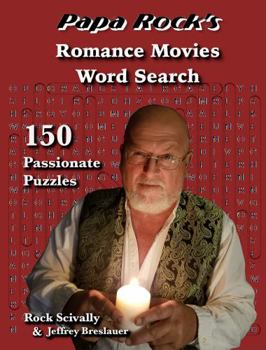 Paperback Papa Rock's Romance Movies Word Search: Large Print Edition Book