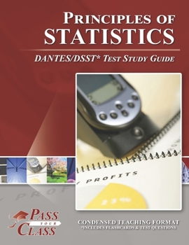 Paperback Principles of Statistics DANTES/DSST Test Study Guide Book