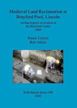 Paperback Medieval Land Reclamation at Brayford Pool, Lincoln Book