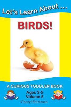 Paperback Let's Learn About...Birds!: A Curious Toddler Book