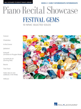 Paperback Festival Gems Book 2 - 10 Outstanding Nfmc Early Intermediate/Intermediate Solos: Piano Recital Showcase Book