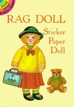 Paperback Rag Doll Sticker Paper Doll Book
