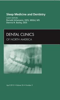 Hardcover Sleep Medicine and Dentistry, an Issue of Dental Clinics: Volume 56-2 Book