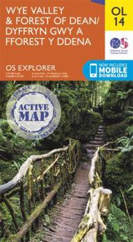 Map OL14 Active Wye Valley & Forest of Deane Book