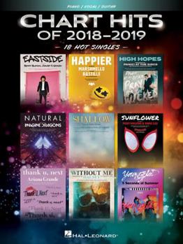 Paperback Chart Hits of 2018-2019: 18 Hot Singles Book