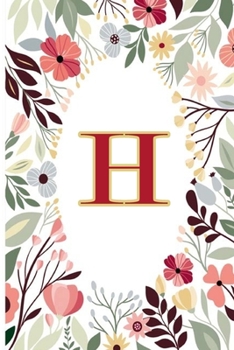 Paperback H: Cute Initial Monogram Letter H To Do List Notebook Book