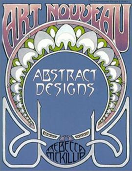 Paperback Art Nouveau Abstract Designs Book