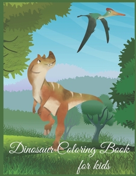 Paperback Dinosaur Coloring Book: A beautiful dinosaur coloring activity books for kids Book