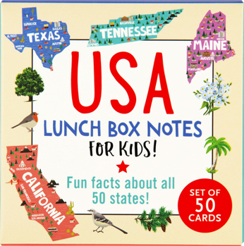 Misc. USA Noteworthy Card Deck: Fascinating Lunch Box Notes for Kids! Book
