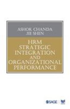 Paperback HRM Strategic Integration and Organizational Performance Book