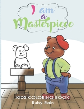 Paperback I Am a Masterpiece: An Inspirational Kids Coloring Book Gift To Teach Thankfulness and Positivity through Positive Affirmations Book