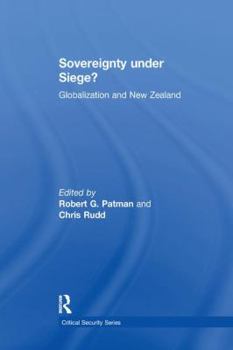 Paperback Sovereignty Under Siege?: Globalization and New Zealand Book
