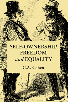 Paperback Self-Ownership, Freedom, and Equality Book