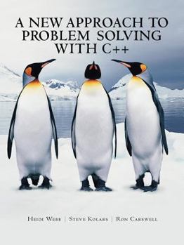 Paperback A New Approach to Problem Solving with C++ Book
