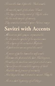 Paperback Savitri with Accents Book