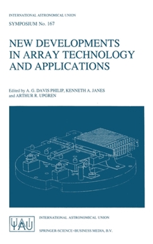 Hardcover New Developments in Array Technology and Applications Book