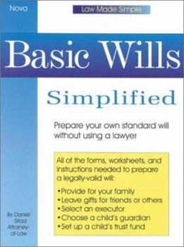 Paperback Basic Wills Simplified, Book W/CD Book