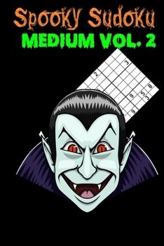 Paperback Spooky Sudoku: Medium Volume 2 Book