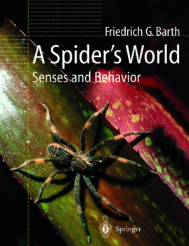 Paperback A Spider's World: Senses and Behavior Book