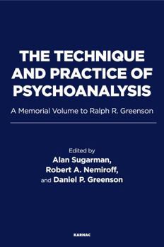 Paperback The Technique and Practice of Psychoanalysis: Volume I Book
