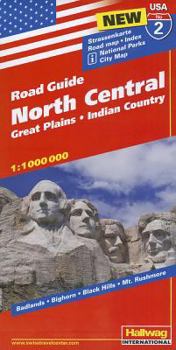 Map Road Guide North Central Book