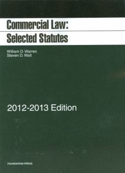 Paperback Commercial Law: Selected Statutes Book