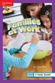 Paperback Reading Wonders, Grade 2, Leveled Reader Families at Work, Ell, Unit 1, 6-Pack Book