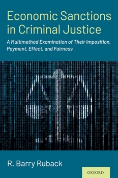 Paperback Economic Sanctions in Criminal Justice: A Multimethod Examination of Their Imposition, Payment, Effect, and Fairness Book