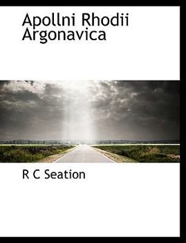 Paperback Apollni Rhodii Argonavica [Large Print] Book