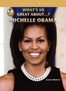 Library Binding Michelle Obama Book