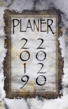 Planer 2019 2020: Wochenplaner von Oktober  2019 bis Dezember 2020 I jeder Tag bietet viel Platz für Notizen und Termine I ToDo-Liste I Terminkalender ... I Design: Marmor (German Edition)