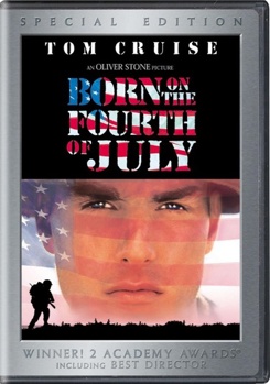 DVD Born On The Fourth Of July Book