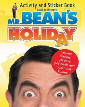 Paperback The Mr. Bean's Holiday Activity and Sticker Book