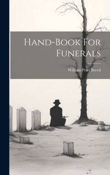 Hardcover Hand-book For Funerals Book