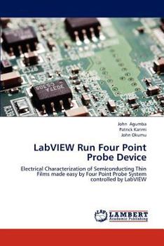 Paperback LabVIEW Run Four Point Probe Device Book