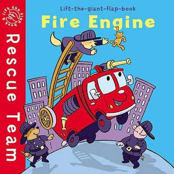 Paperback Fire Engine. Elaine Lonergan & Stuart Trotter Book
