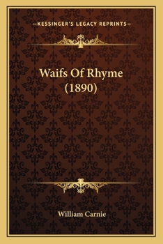 Paperback Waifs Of Rhyme (1890) Book