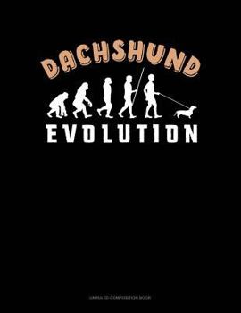 Paperback Dachshund Evolution: Unruled Composition Book