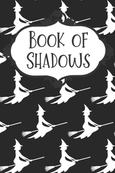 Paperback Flying Witch Book of Shadows: A Witchy Grimoire Book