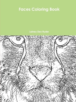 Paperback Faces Coloring Book