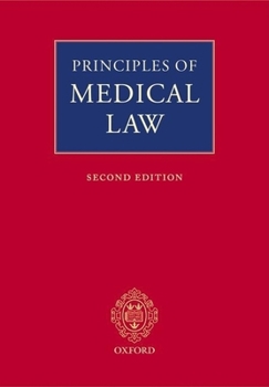 Hardcover Principles of Medical Law Book