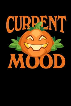 Paperback Notebook: Halloween pumpkin Jack O'Lantern Costume gifts 120 Pages, 6x9 Inches, Blank Book