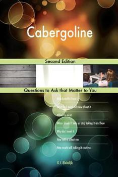 Paperback Cabergoline; Second Edition Book
