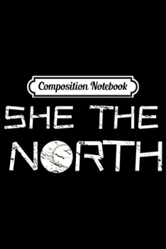 Composition Notebook: She the North Canadian Pride Tennis Fans Premium  Journal/Notebook Blank Lined Ruled 6x9 100 Pages