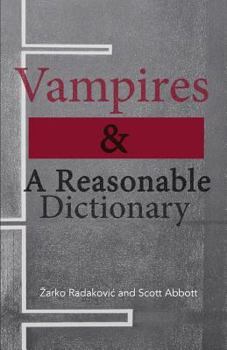 Paperback Vampires & A Reasonable Dictionary Book