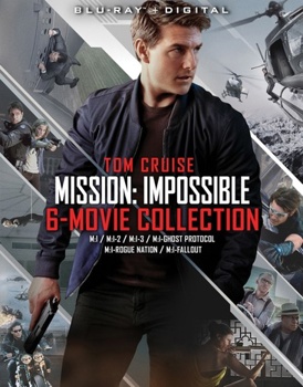 Blu-ray Mission: Impossible 6-Movie Collection Book