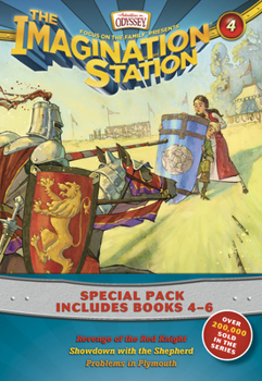 Paperback Imagination Station Books 3-Pack: Revenge of the Red Knight / Showdown with the Shepherd / Problems in Plymouth Book