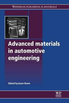 Paperback Advanced Materials in Automotive Engineering Book