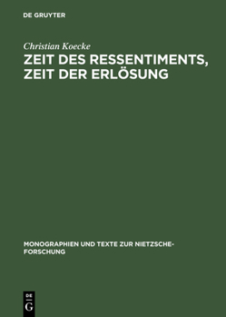 Hardcover Zeit des Ressentiments, Zeit der Erlösung [German] Book