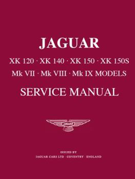 Paperback Jaguar Xk120/140/150 Wsm Book